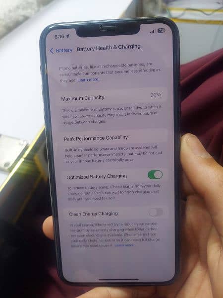 iphone11pro max non pta 90% water picture condition 6