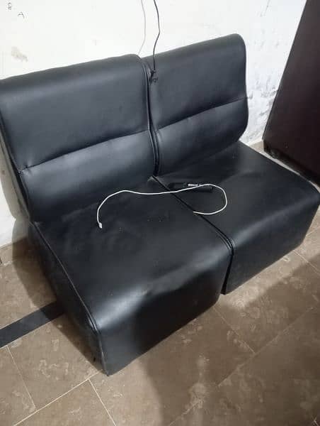 sofa chair black 2