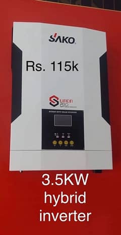 Sako 3.5KW inverter, 12v and 24v UPS available