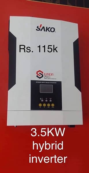 Sako 3.5KW inverter, 12v and 24v UPS available 0