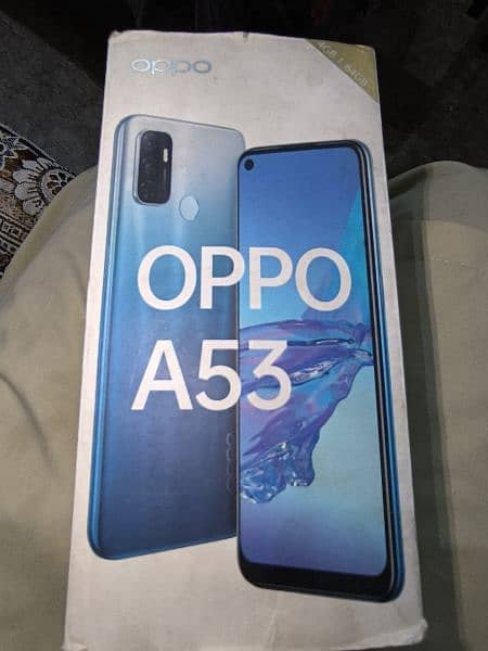 oppo a53 4/64 (10/9) condition No Open  Original Box And Charger 5
