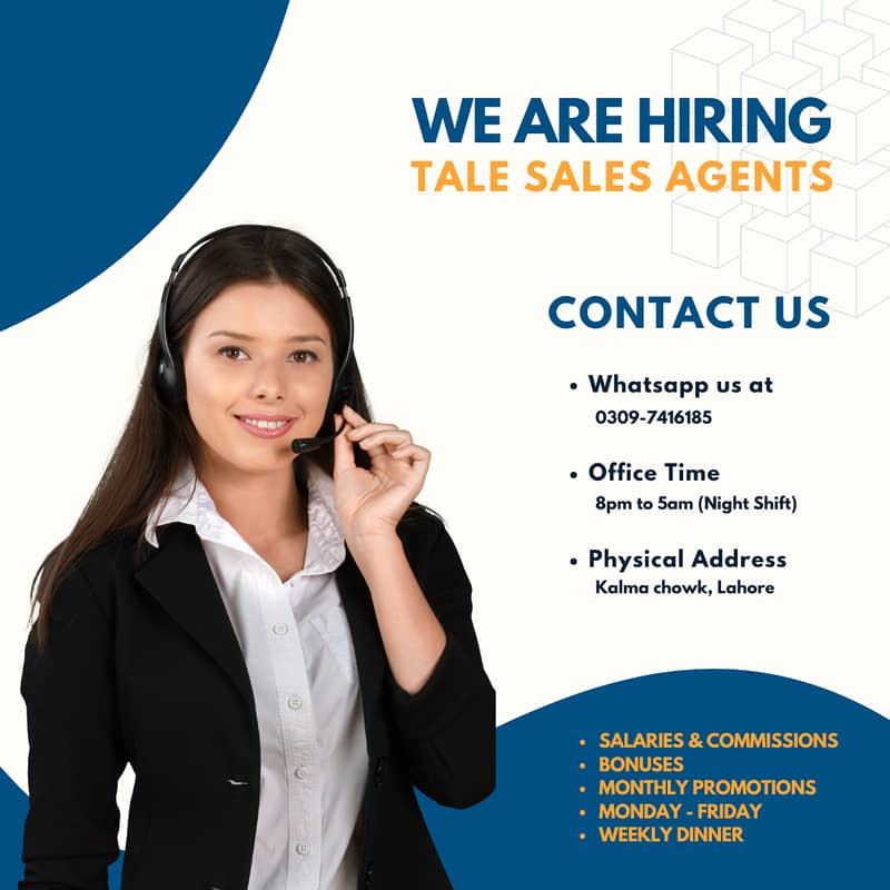 We are looking for a Telesales Representative / Call Center Agent 1