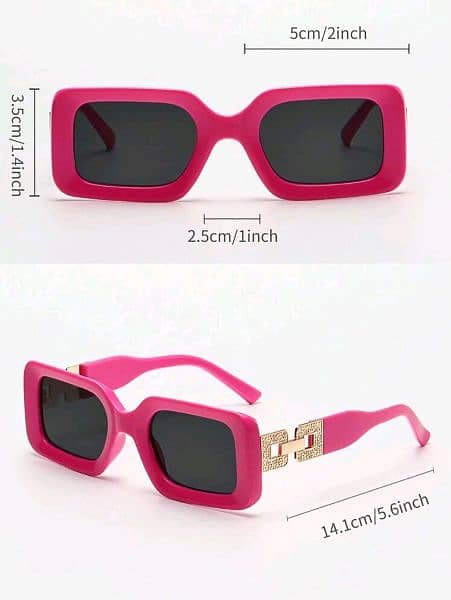 sunglasses for women/girls trending available in 3 colours 4
