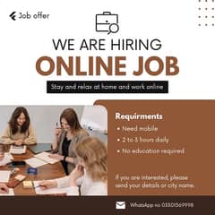 online job without investment