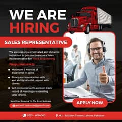 Sales agent Required for Truck Dispatch