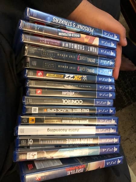 ps4 brand new seal packed games going cheap 0