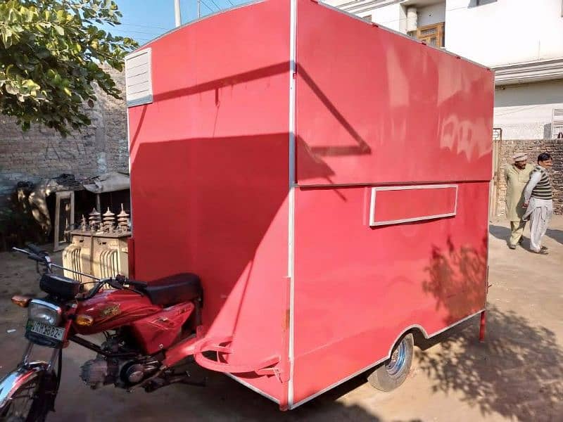 Riksha food cart , food truck for sale  urgent 10% off 15