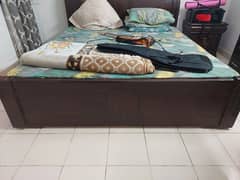 Wooden bed on SALE URGENT