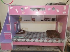 Bunk Bed for 2 Children with Stairs