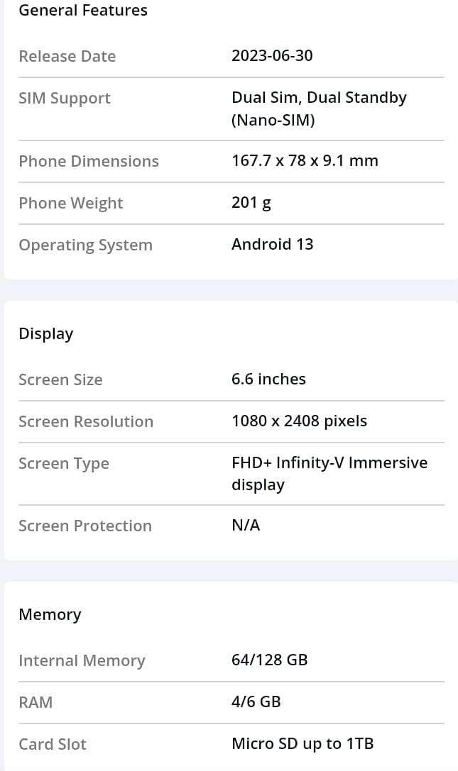 Samsung Galaxy A14 Brand new with 6 months warranty. 3