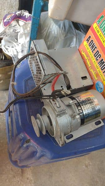 12volt DC motor complete set up with power supply 1
