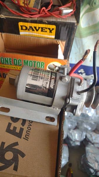12volt DC motor complete set up with power supply 3