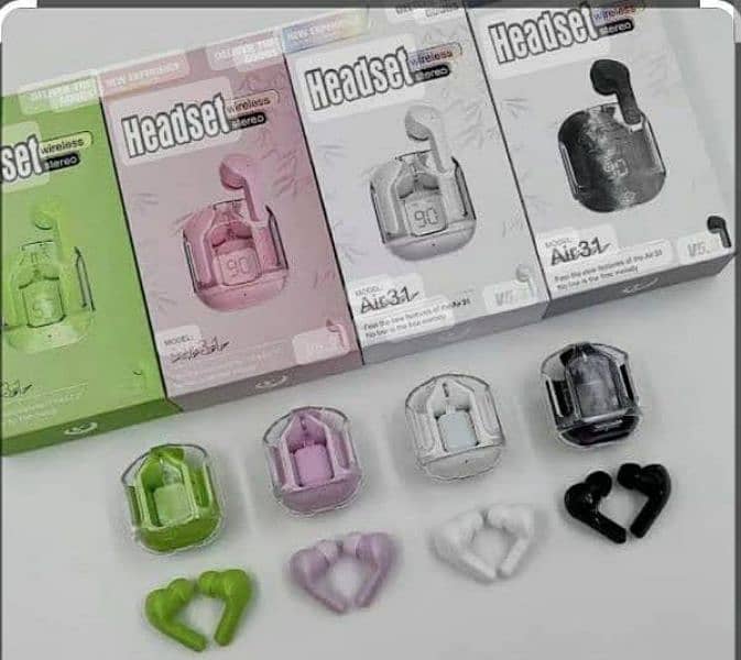 air 31 transparent earbuds 0