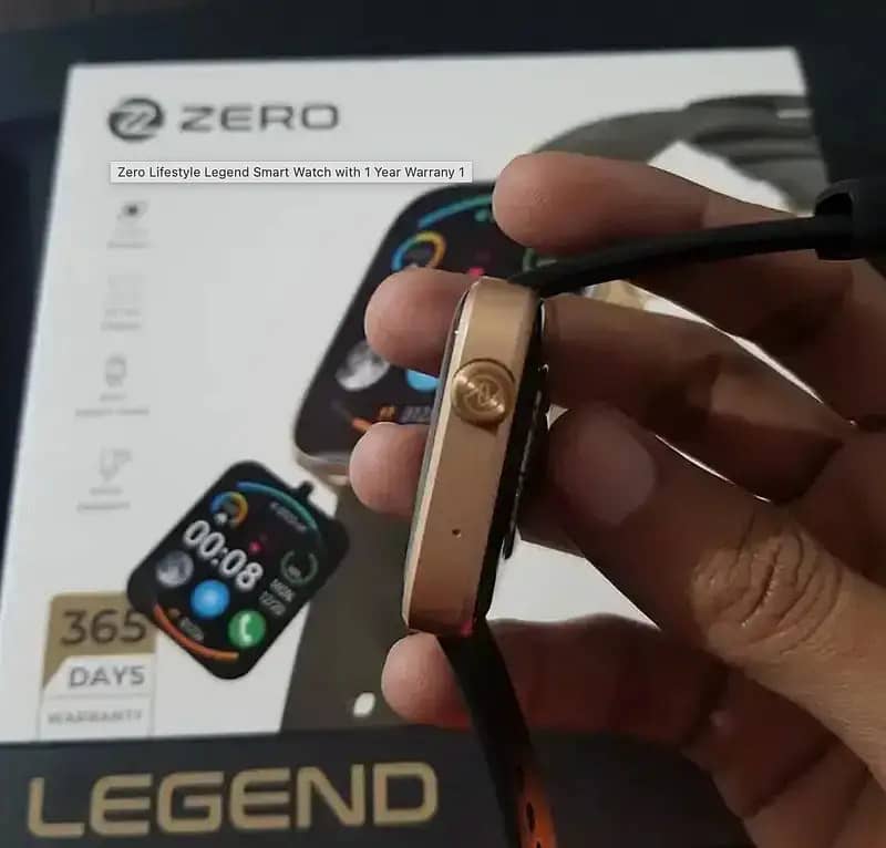 Zero Lifestyle Legend Smart Watch with 1 Year Warranty 1