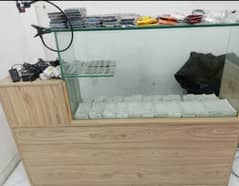 2 Counter 25 8mm Glass Shelves  for sale Contact info: 0303-2255520