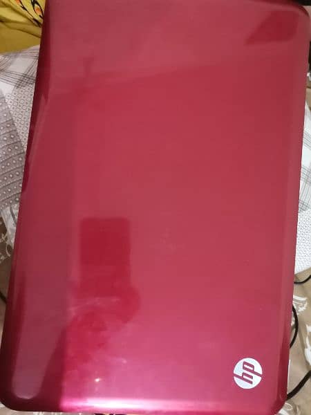 HP laptop on red color for sale 2