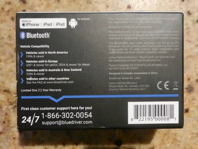 BlueDriver Bluetooth Professional OBDII Scan Tool 3