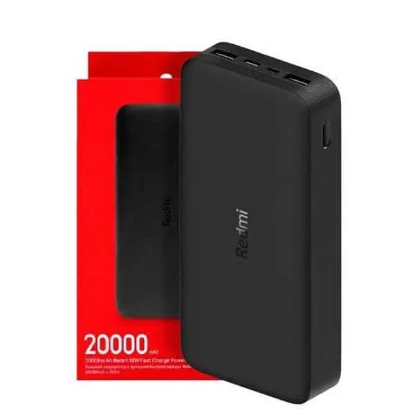 MI Redmi Power 20000 Mah - Power Bank Fast Charging 2