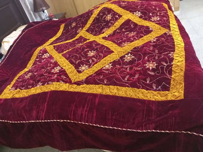bridal bed sheet 1