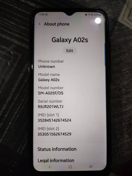 Samsung Galaxy A02s 3