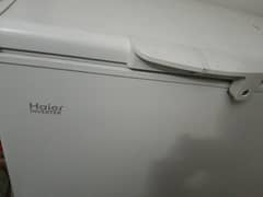 03074797950.1 month use 545 haier Invertor deep freezer