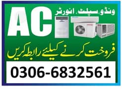 AC Sale And purchase/ Chiller Ac Split Ac/ Dc Inverter Ac/window Ac