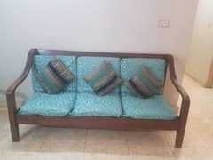 Pure Sheesham Wood 5 Seater Sofa Set Condition Like New
