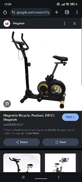 Pro-form D812 - Magnetic Bike 1