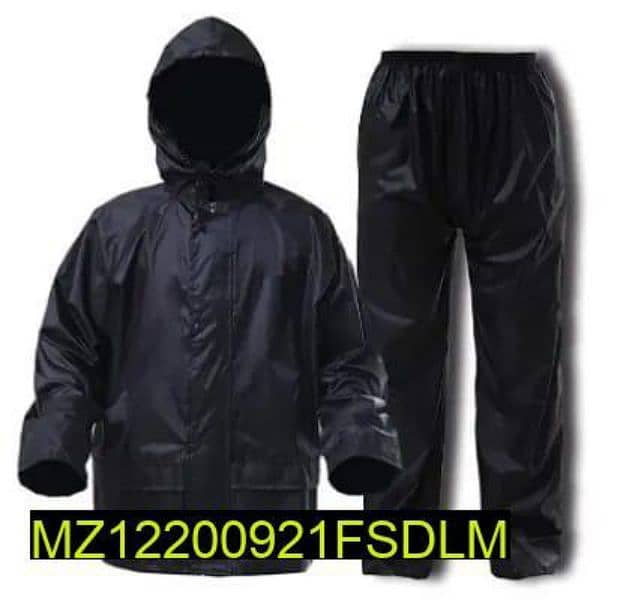 Parachute waterproof unisex Rain coat suit 1