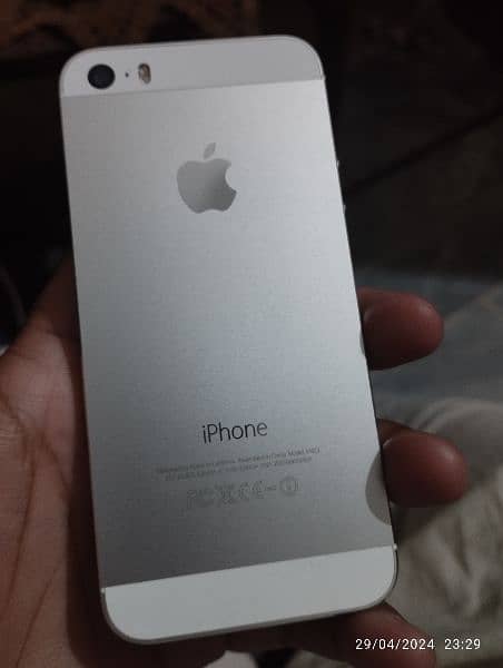 iPhone 5s 16 GB silver 4