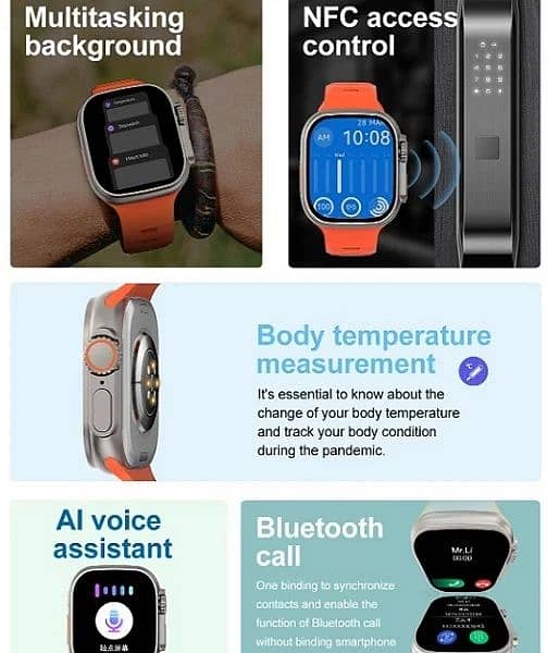 T900 ultra smart watch (closed pack new) 1
