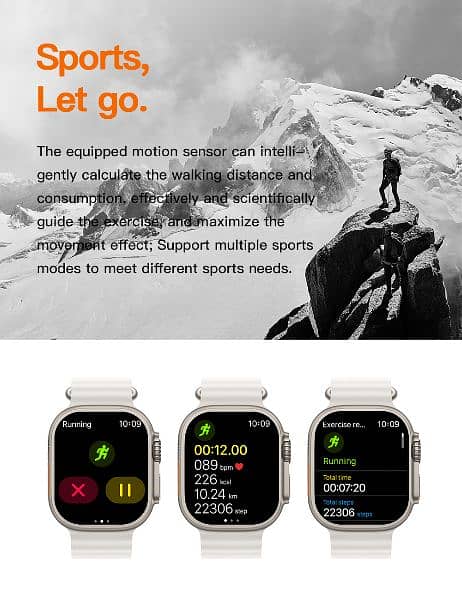 T900 ultra smart watch (closed pack new) 14