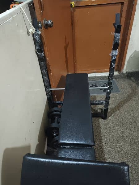 7 in 1 Gym Bench and plates 1