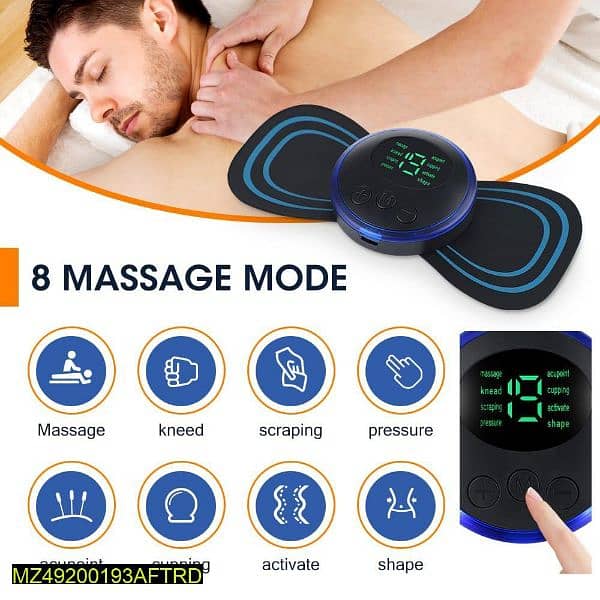 portable mini electric body massager 4