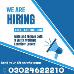 urdu call center job in lahore