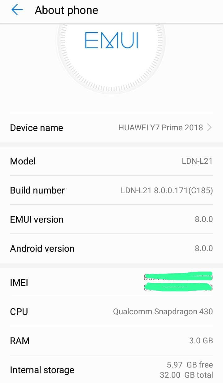 Huawei Y7 Prime 2018 3