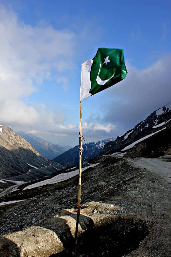 Azad Kashmir Flag , flag of kashmir , Flag of Azad Kashmir , Lahore 15
