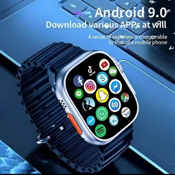 S8 Ultra smartwatch | Sim smartwatch | android smartwatch 1
