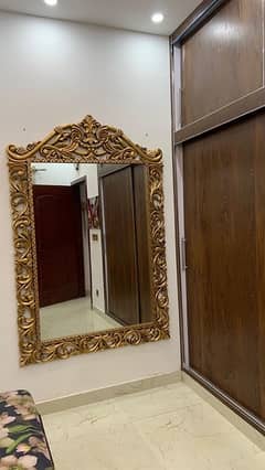 frame mirror golden colour