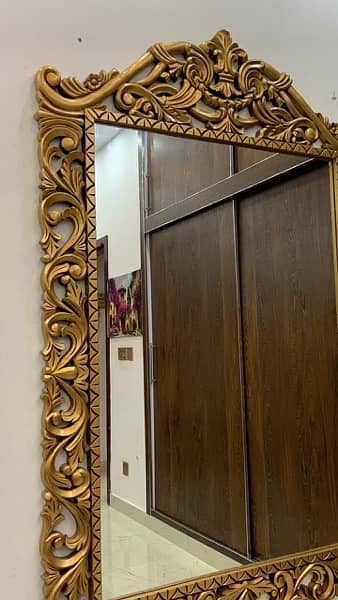 frame mirror golden colour 2