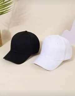 Black and white caps available for boys and girls reasonable price…