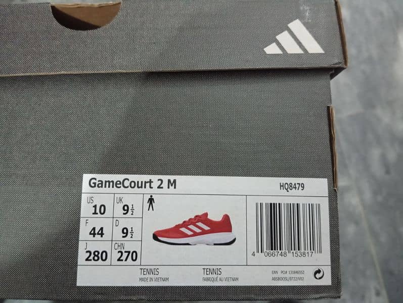 Original Adidas Game Court 2-M 10