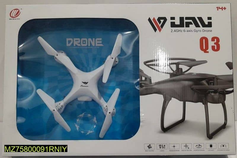 Gyro Drone Q3, Remote Control Drone Without Camera 0