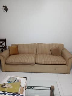 Sofa set with tables