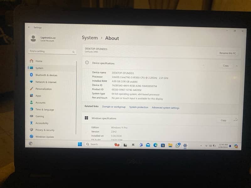 2 month used laptop in mew condition 1