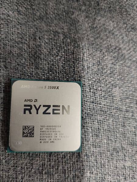 AMD Ryzen 5 3500x zero meter used new product 4