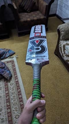 GA qasim cricker tape ball bat.