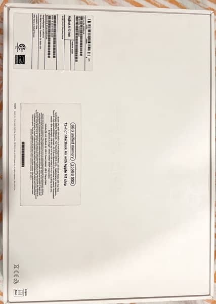 MacBook Air M1 13 inch with 15 battery cycles US model 5