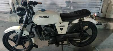 Suzuki 110 model 2007 modified