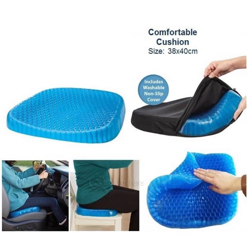 Egg Sitter Back Pain Relief Breathable Car and Office Cushion 1
